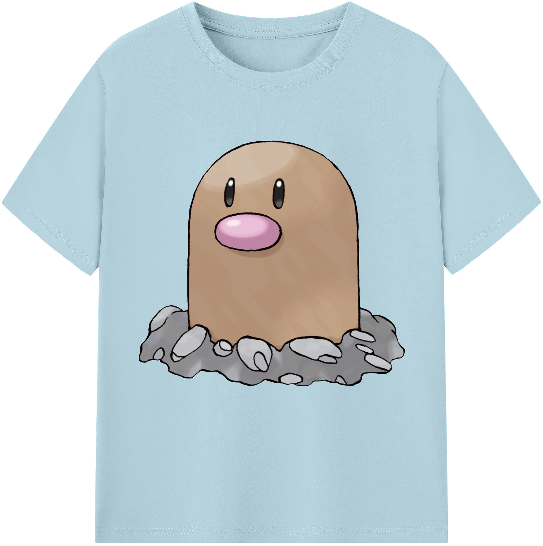 （画像用） ポケットモンスター Pokémon 綿100％半袖Tシャツ（フロントプリント）